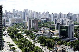 Agamenon Magalhães Avenue in Derby.