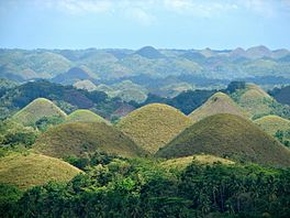 Chocolate Hills in Carmen, Bohol