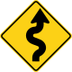 Winding road (right-sided variation)