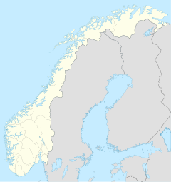 Værnes Station is located in Norway