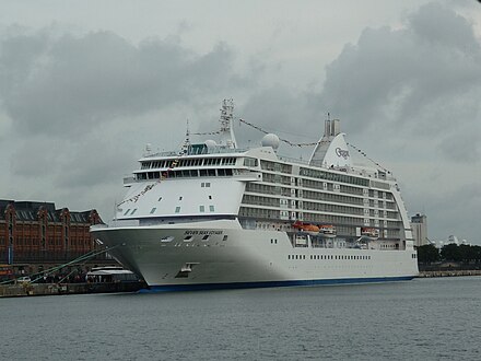 Seven Seas Voyager in Copenhagen, 2009