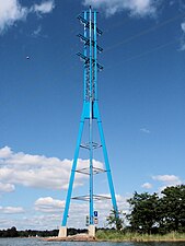 Colourful "designer" tower titled Steps of Antti in Finland