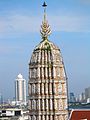 A seven-pronged trishul on top of Wat Arun, a Buddhist temple, is also known as the "trident of Shiva"[2]