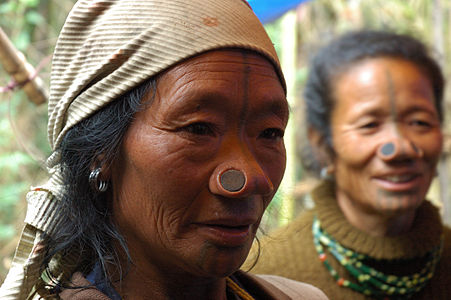 Apatani women, by Doniv79