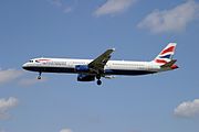 Airbus 321 British Airways