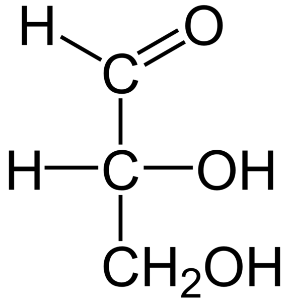 Archivo:D-glyceraldehyde Fischer b.png