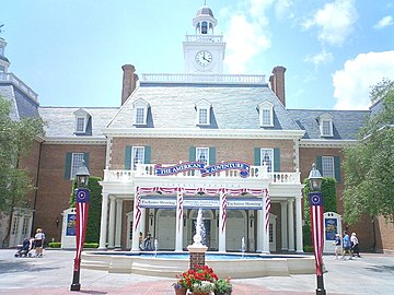 The American Adventure pavilion