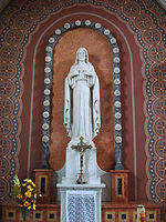 Sagrado Corazón de Jesús, en la iglesia de São José (Porto Alegre)