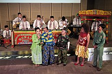 Lenong (Betawi theatre) Perfotmance in Jakarta