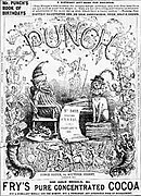 Punch magazine cover from 1867 shows Richard Doyle's 1849 illustration