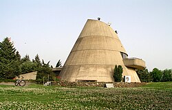 The Cultural Centre building in the moshav