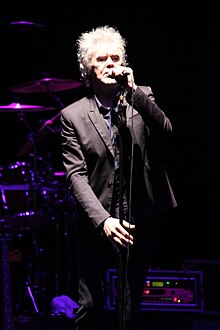 Danny Hutton playing with Three Dog Night at Loessfest 2014 in Council Bluffs, Iowa.