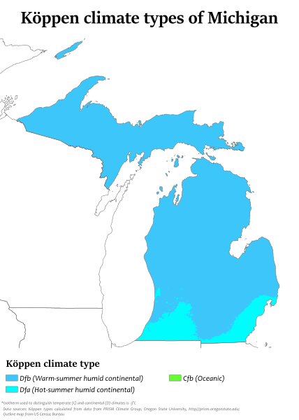 File:Michigan Köppen.svg