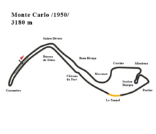 Circuit de Monte-Carlo in 1950 configuration