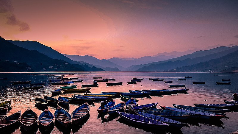 File:Phewa Lake - night.jpg