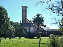 The old water purification plant.