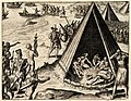 Image 6Francis Drake's 1579 landing in "New Albion" (modern-day Point Reyes); engraving by Theodor De Bry, 1590. (from History of California)