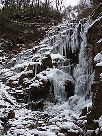 Замороженный водопад Нанамагари