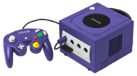 Indigo GameCube and controller