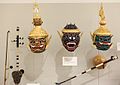 Image 4Khmer musical instruments and theatre masks (from Culture of Cambodia)