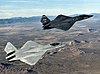 The two Northrop YF-23s