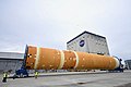 The Core Stage for the Space Launch System rocket for Artemis I