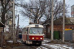 Tatra T3 (без модификации)(с 2012, 5 вагонов)