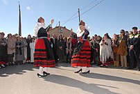 Baile en Las Águedas, Zamarramala, Segovia