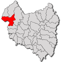 Location of Baraolt