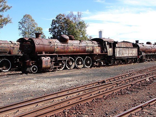 Type XP1 tender on SAR Class 4AR no. 1560, 2013