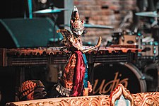 Wayang Golek (3D Wooden Puppet) Performance in West Java