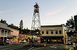 Bell Tower on Main Street