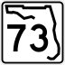 State Road 73 marker