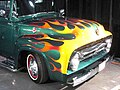 '53-6 F100 with long-fork flame job, an idea dating to around 1978.[43]