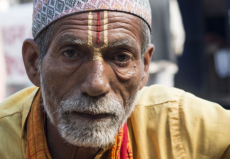 File:Gaze of a priest.JPG