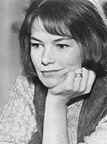 Glenda Jackson's portrait in 1971