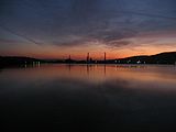 Beloretsk Metallurgical Plant in the evening