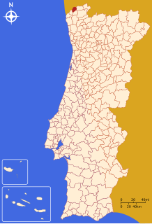 Location in Portugal