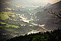 70 MW Middle Marshyangdi Hydro-power Dam (view from Gaunshahar)