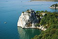 Peninsula near old castle Duino