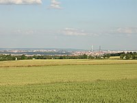 View of Prague from the northwest