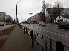 Yefremov Street in Homiel.jpg