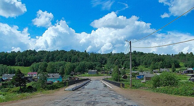 Мост через реку Оять