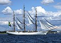 Cisne Branco is a tall ship of the Brazilian Navy