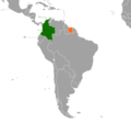 Miniatura para Relaciones Colombia-Surinam