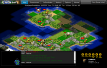 Freeciv.net screenshot