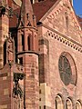 The Münster cathedral of Freiburg, the most important city of the region.