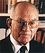 U.S. Senator J. William Fulbright, founder of the Fulbright Program; Law School, '34