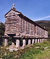 The Hórreo is an elevated granary from Galicia and Asturias.