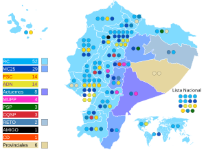 Elecciones legislativas de Ecuador de 2023